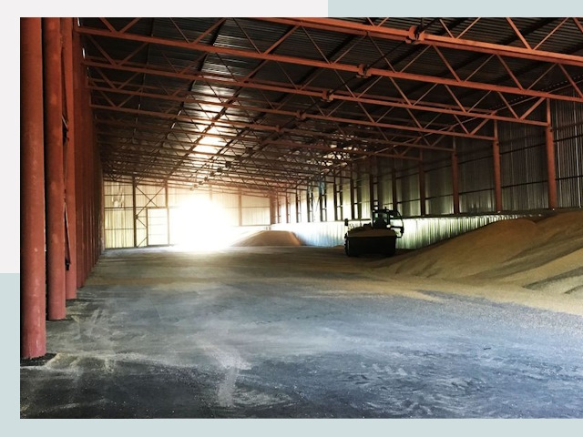 Строительство зернохранилищ в Бугульме