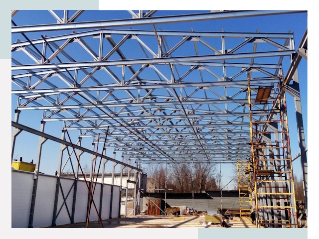 Строительство цехов в Бугульма от 606 руб. под ключ