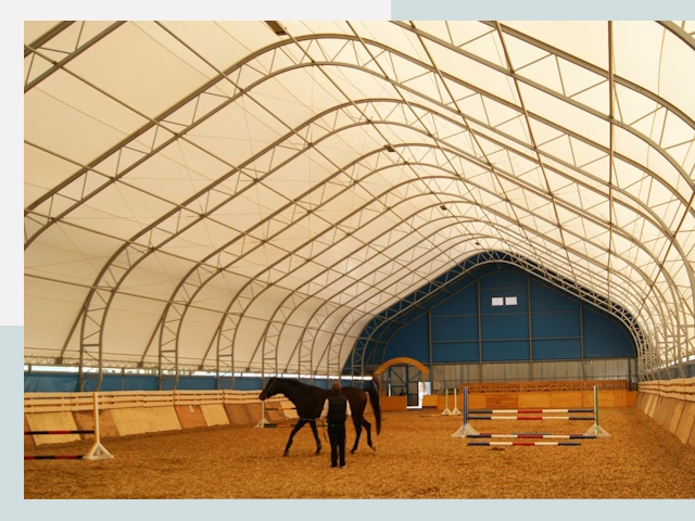 Строительство конных манежей в Бугульме