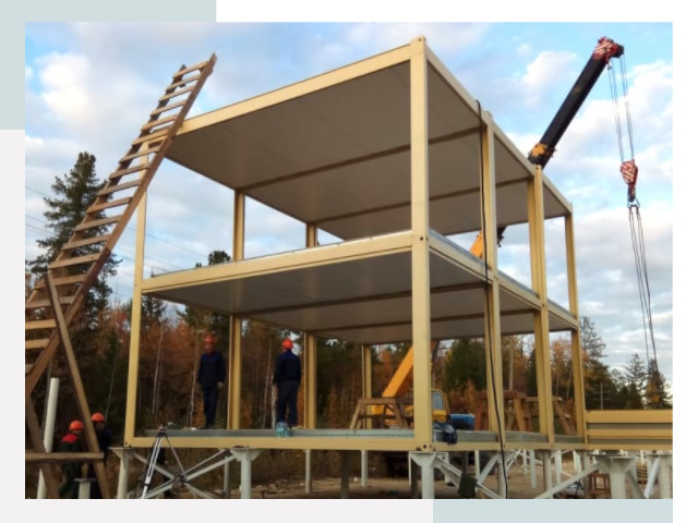 Строительство модульных здания Бугульма