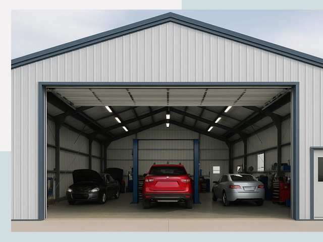 Ангары из сэндвич панелей от 606 руб. в Бугульма