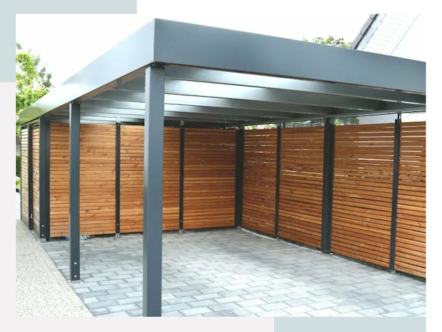 Навесы для парковки в Бугульме