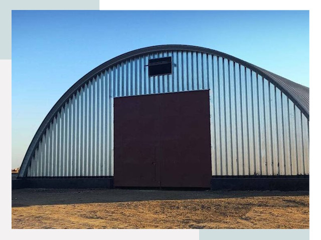 Арочные ангары в Бугульме