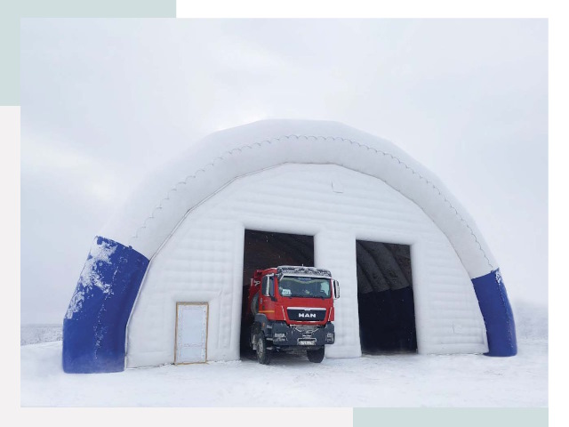 Мобильные ангары в Бугульме