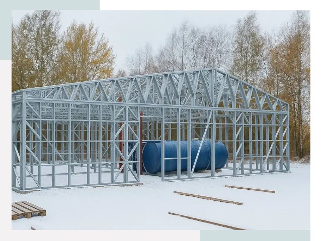 Металлические ангары в Бугульме