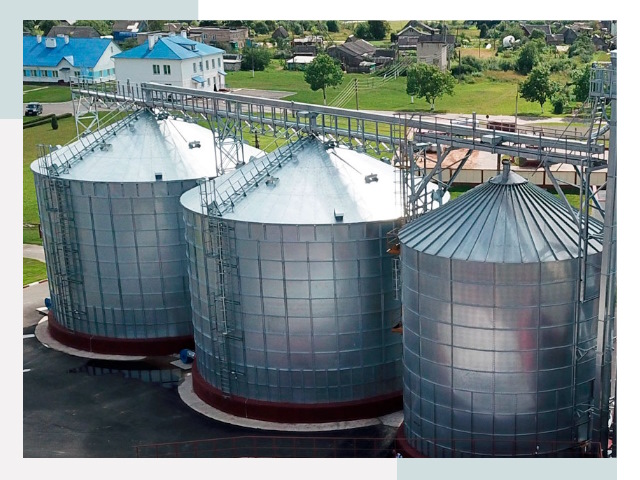 Металлические силосы в Бугульме