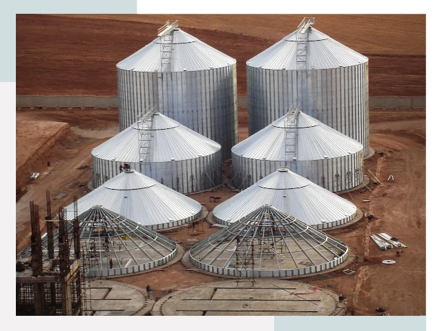 Строительство зерновых силосов в Бугульме