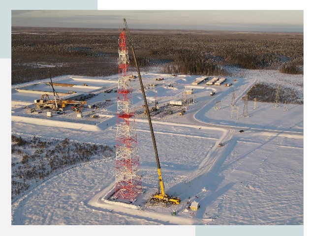 Мачты связи в Бугульме