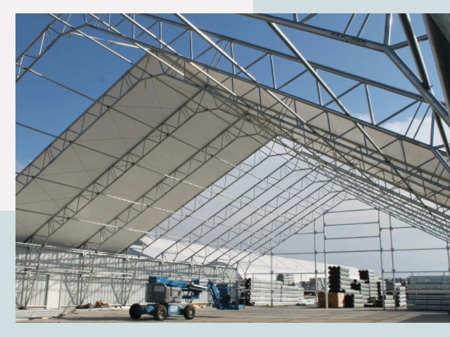 Каркасно-тентовые сооружения от СтальСтрой-Бгл по цене 606 руб.
