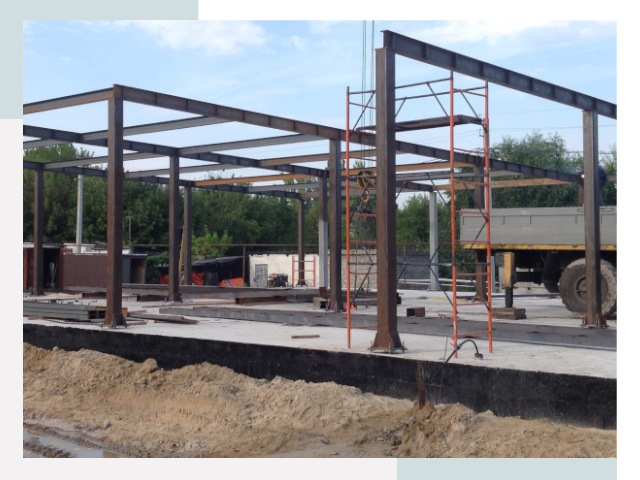 Фундамент для ангаров в Бугульме