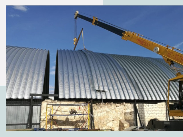 Реконструкция ангаров в Бугульме от 606 руб.