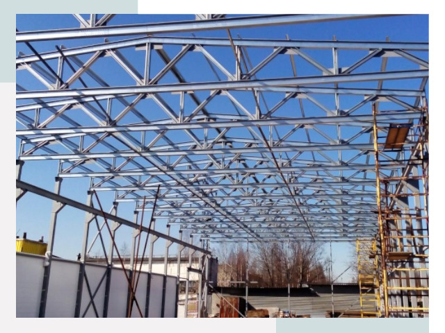 Металлокаркасы для складов в Бугульме